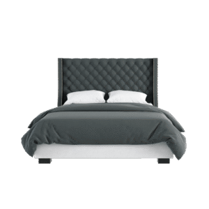 Bed frame light gray 140x200 cm