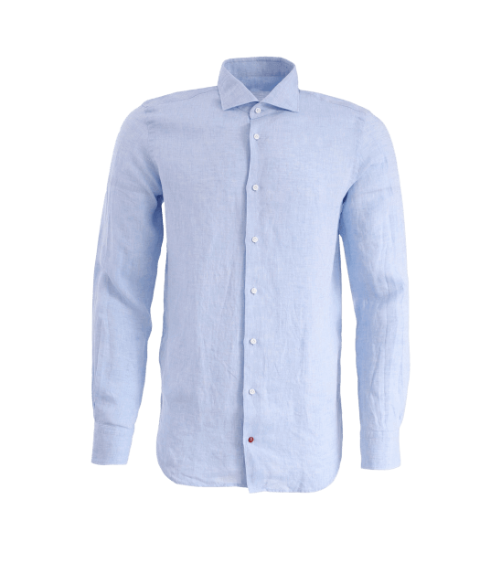 Classic blue men's shirt