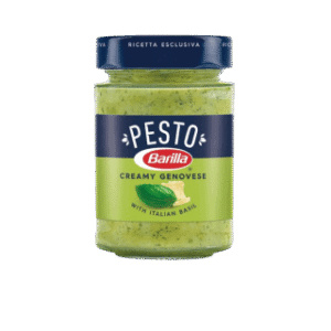 Pesto sauce Barilla with parmesan and basil