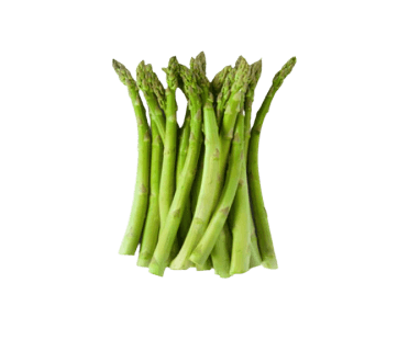 Fresh green asparagus, bunch