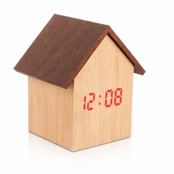 Hut Shaped USB LED Clock LED CLock