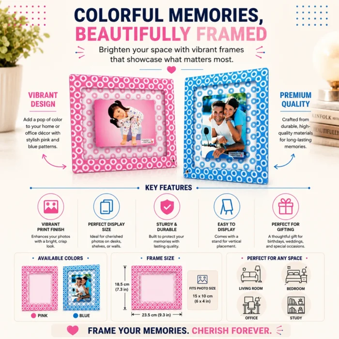 3D photo frame (5 x 7)