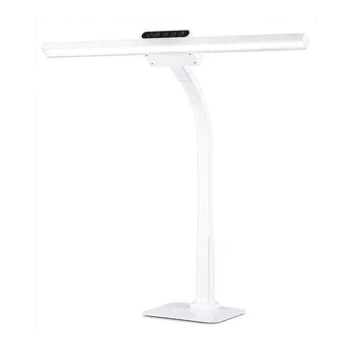 Luxora: Large rechargeable Folding LED lamp with timer & Brightness adjustment | Detachable head with 2 attachments | 3 Color light option | 45 min timer function luxora