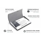 magnetic visiting card holder