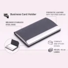 magnetic visiting card holder