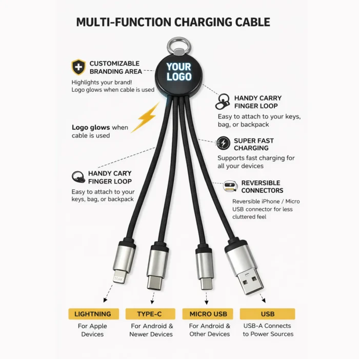 Round Charging cable