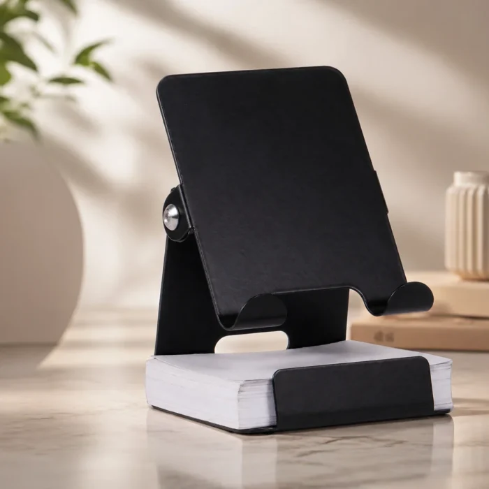 TiltX Pad: Large size Adjustable metal mobile stand with writing pad | 200 writing sheets tiltX pad