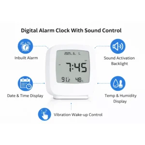 tv style clock
