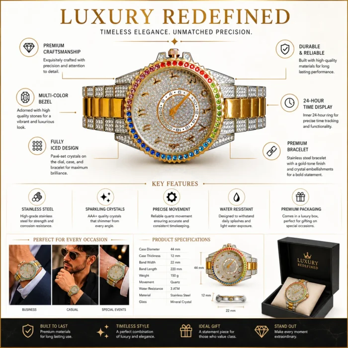 RENAISSANCE TRADERS Analog Watch - For Men & Women gold silver diamond premium classic vintage partywear wedding stylish men women watch