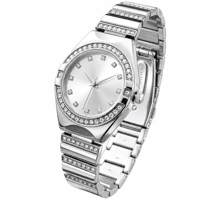 Renaissance Traders Silver Metal Analog Womens Watch women watch