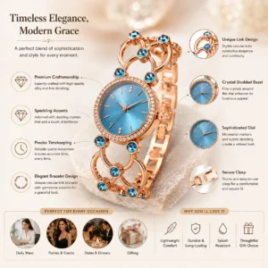 Renaissance Traders Gold Metal Analog Womens Watch womens's watch