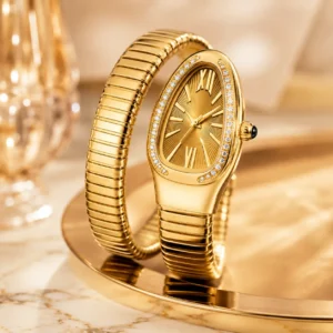 RENAISSANCE TRADERS snake style bracelet Analog Watch – For Girls women's watch