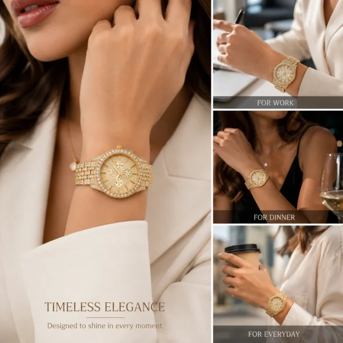 Renaissance Traders Rose Gold Metal Analog Womens Watch women watch