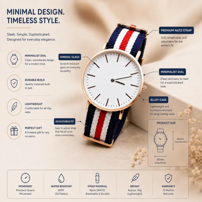 Renaissance Traders - Multicolor Fabric Analog Men and Women Watch men women watch